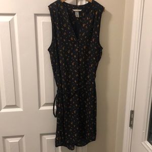 H&M business-casual no sleeve dress.